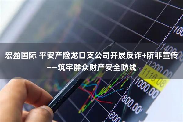 宏盈国际 平安产险龙口支公司开展反诈+防非宣传——筑牢群众财产安全防线