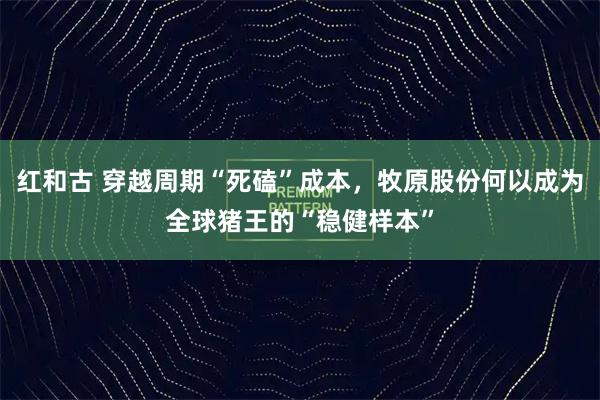 红和古 穿越周期“死磕”成本，牧原股份何以成为全球猪王的“稳健样本”