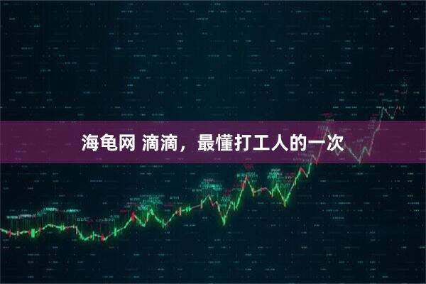 海龟网 滴滴，最懂打工人的一次