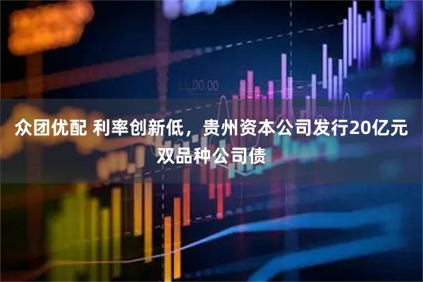 众团优配 利率创新低，贵州资本公司发行20亿元双品种公司债