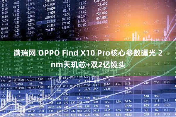 满瑞网 OPPO Find X10 Pro核心参数曝光 2nm天玑芯+双2亿镜头